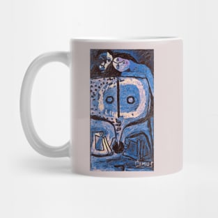 Lovers in Blue Mug